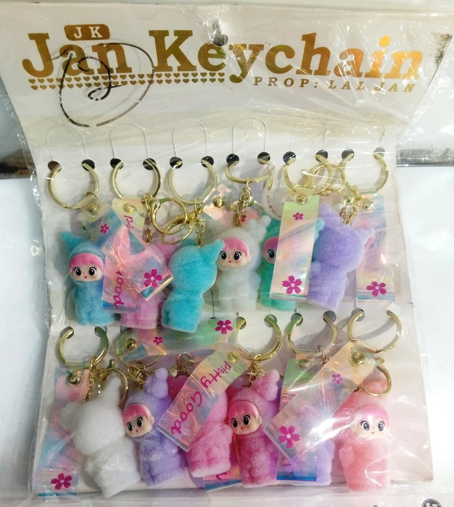 Cute Pastel Doll Keychain Set 💖
