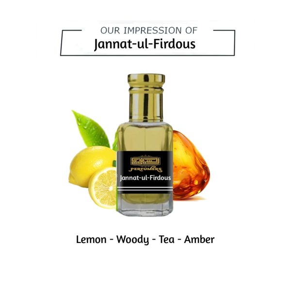 Jannat-ul-Firdous Attar – Exotic Concentrated Perfume Oil | Long-Lasting Alcohol-Free Fragrance 12ml
