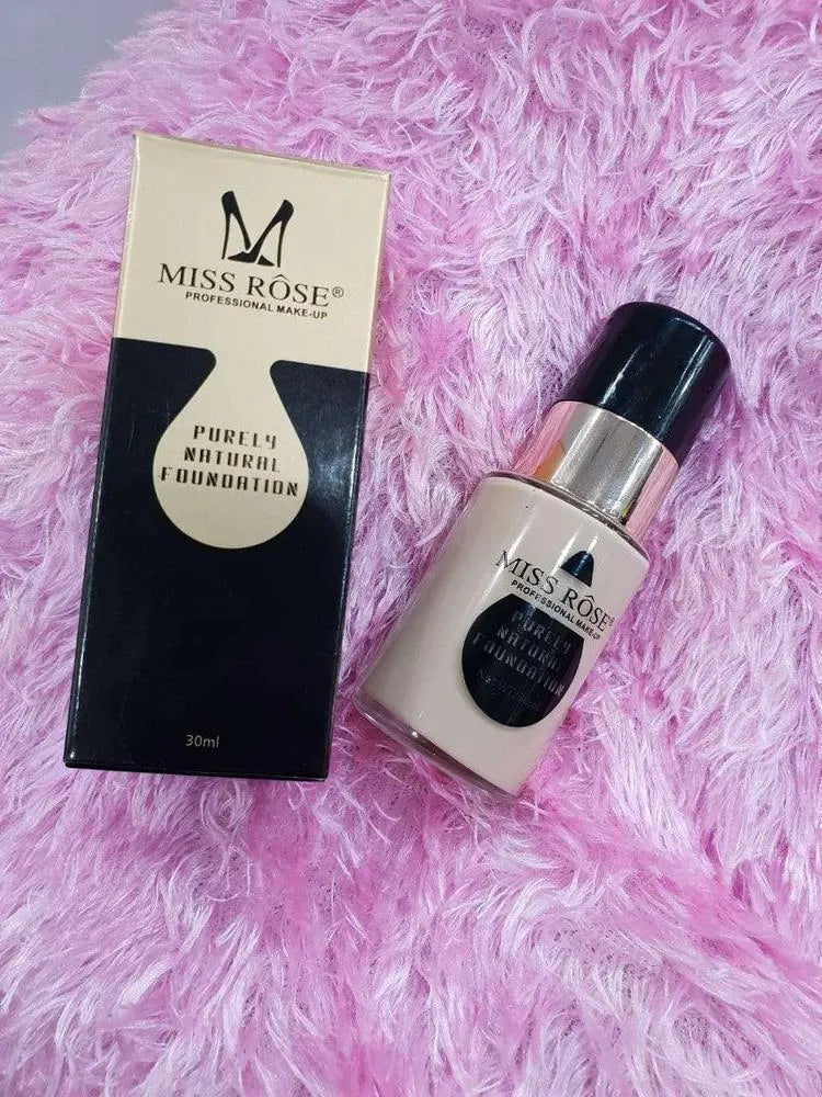 Miss Rose High Coverage Foundation 30ml