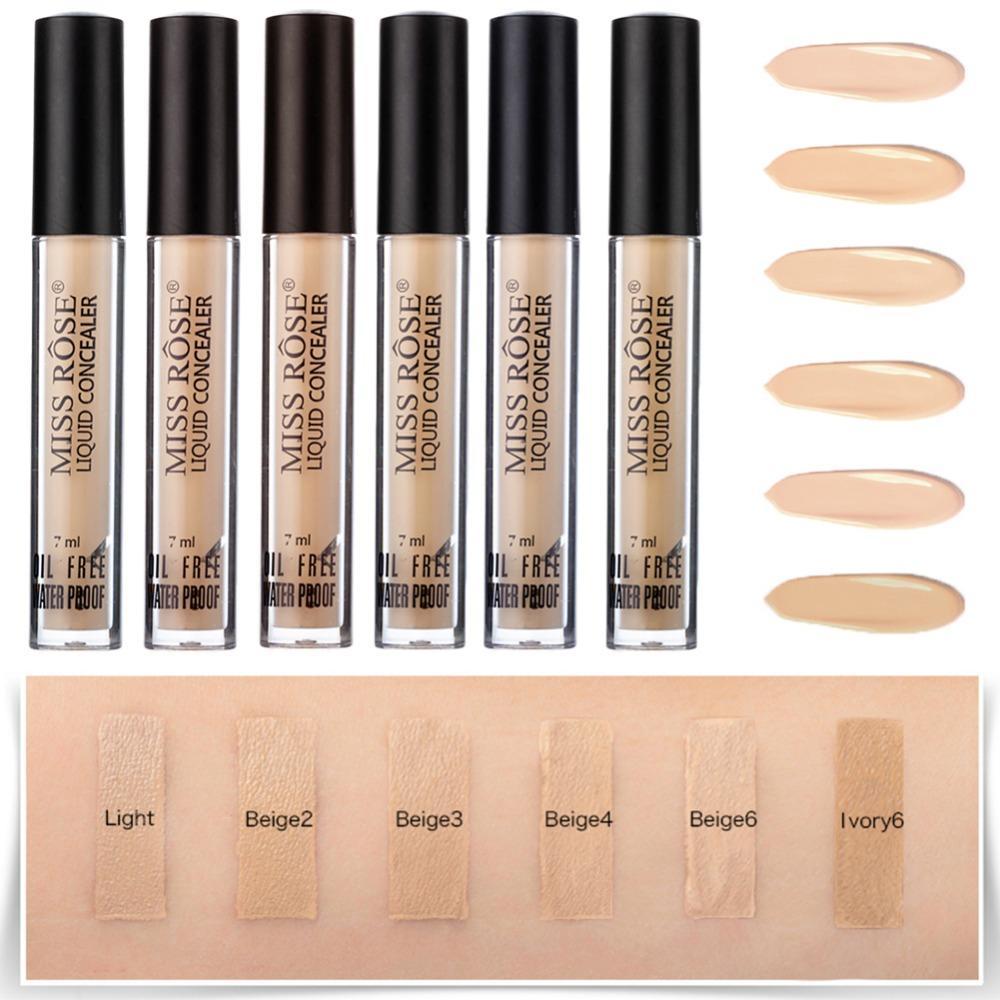 Miss Rose Oil Free Waterproof Liquid Concealer 5ml