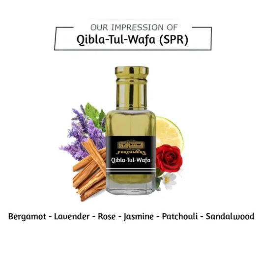 Qibla tul Wafa Spr Attar – Long-Lasting Concentrated  Attar for Men & Women 12ml