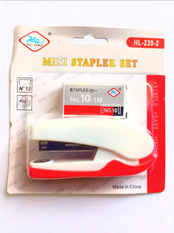 Mini Stapler set with staples packet