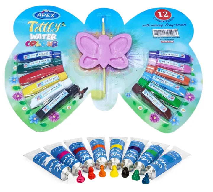 Apex Butterfly Watercolor Art Kit for Kids