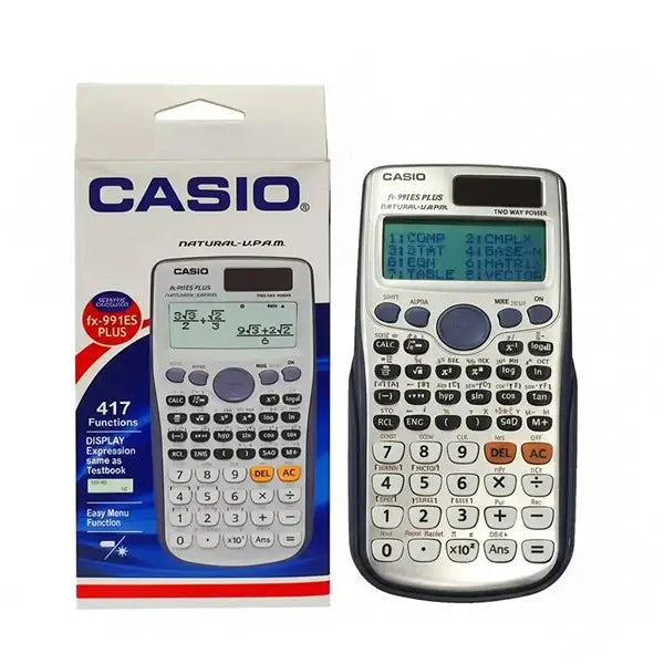 Casio FX-991ES Plus 2nd Edition Scientific Calculator (417 Functions)