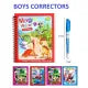 Magic Water Coloring Book with Reusable Drawing Pen