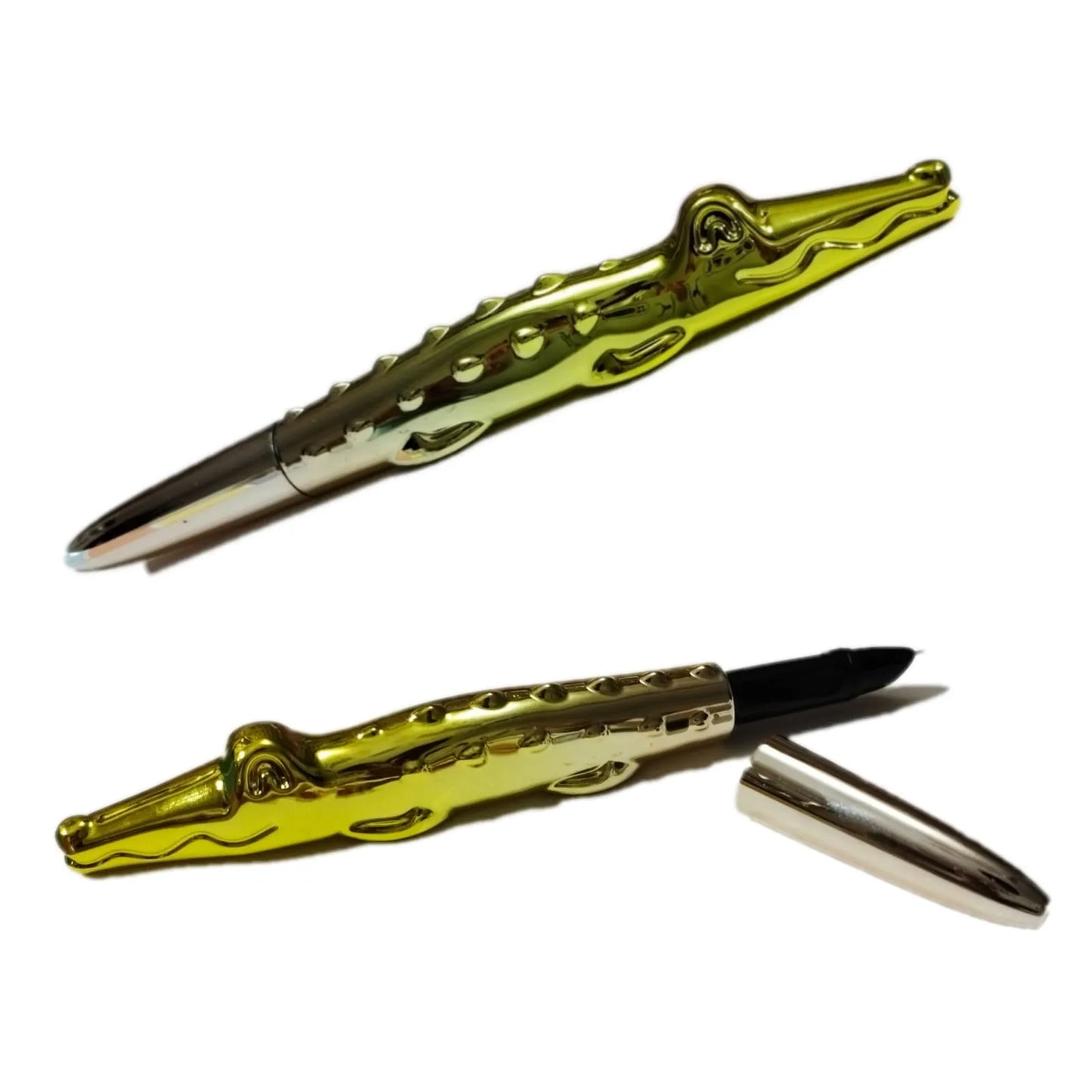 Stylish Crocodile Design Fountain Pen – Smooth Writing, Fine/Extra Fine Nib, Luxury Unisex Gift Pen
