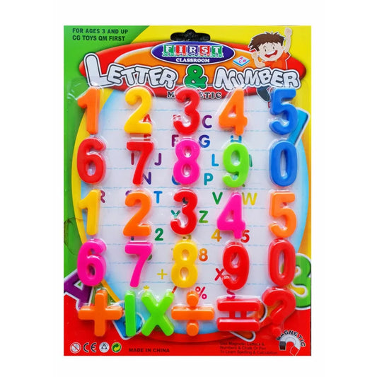 Magnetic Letter Number