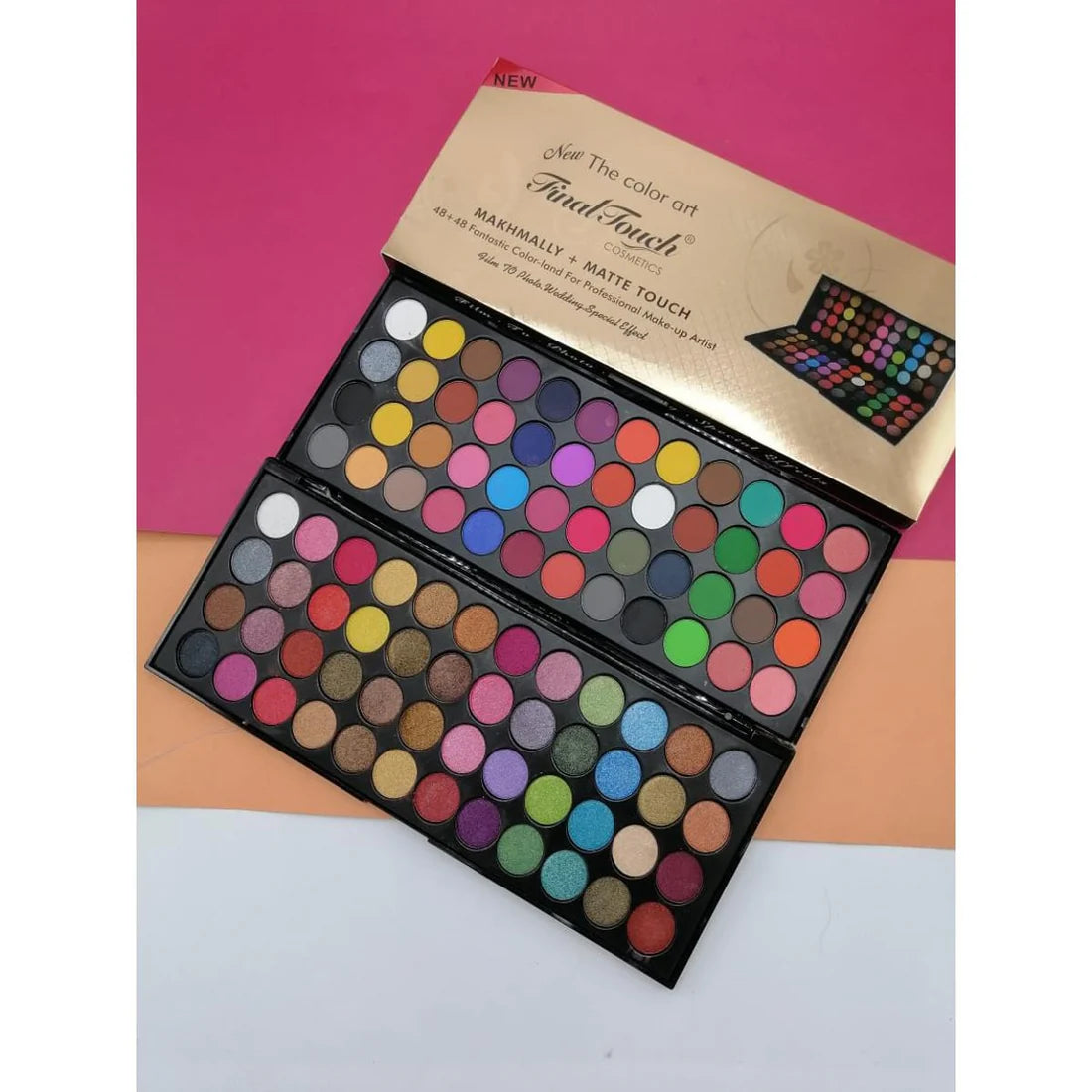 Final Touch Eyeshadow Palette 96 Colors Matte & Shimmer