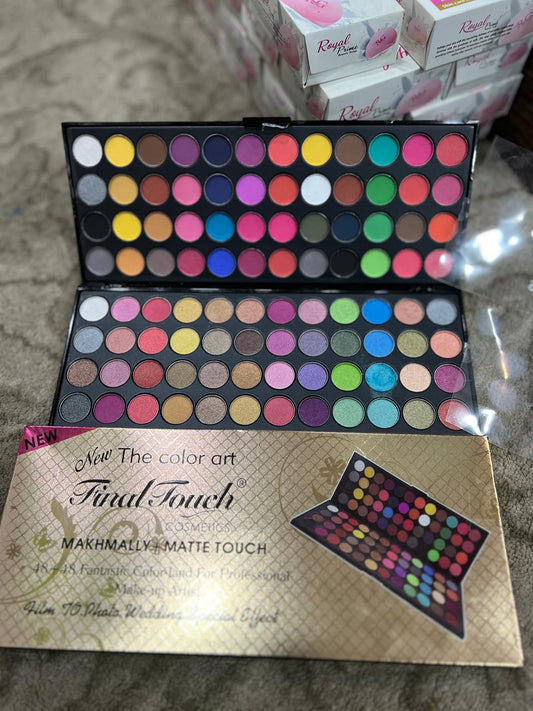 Final Touch Eyeshadow Palette 96 Colors Matte & Shimmer