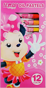 Oil Pastels Crayons 12 colors Pkt