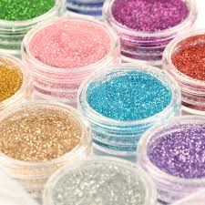 Kids Colorful Glitter Powder Set (12 Pack) ✨