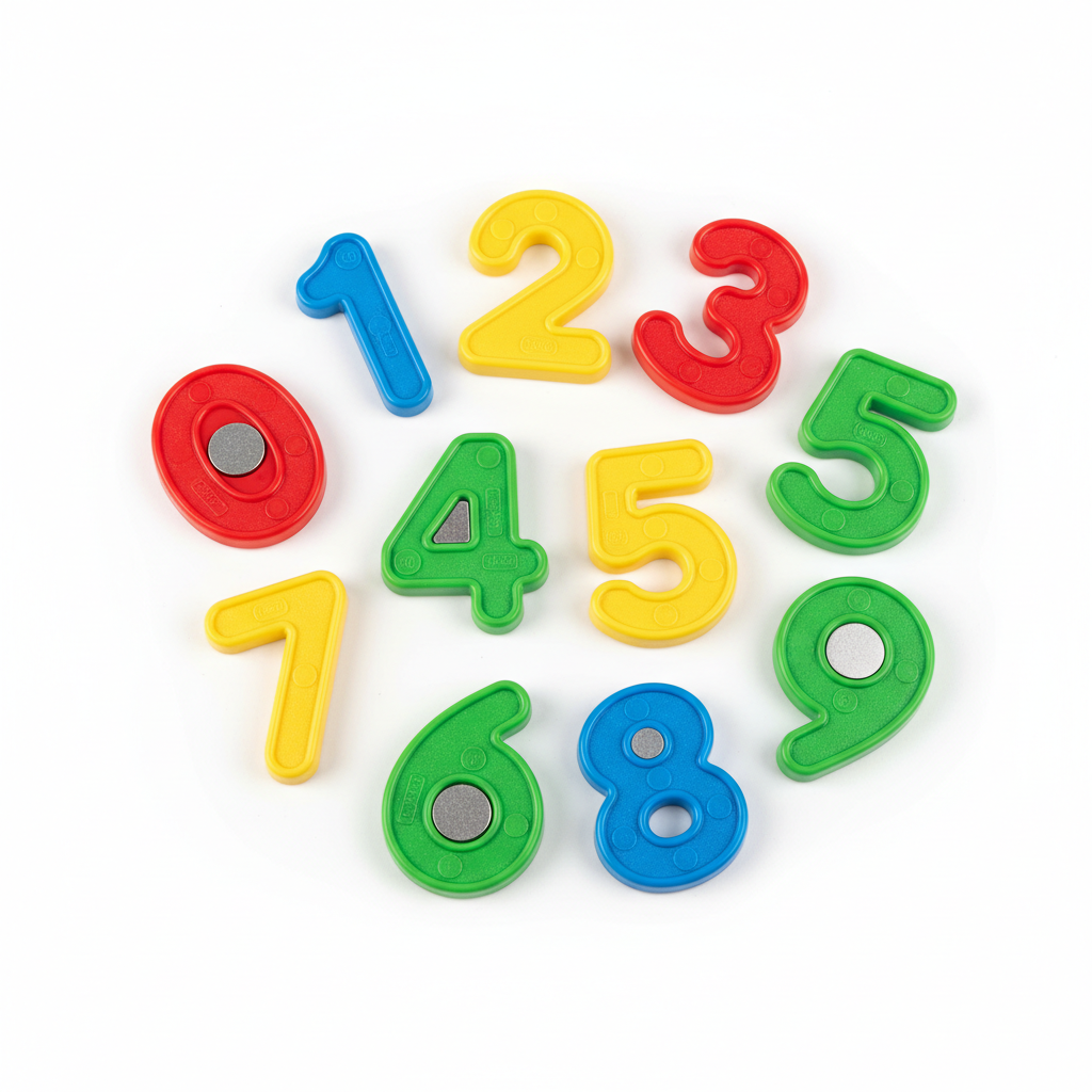 Magnetic Letter Number