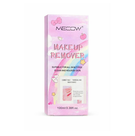 Mecow Makeup Remover - Refreshing and Non-Irritating Formula for Gentle Cleansing