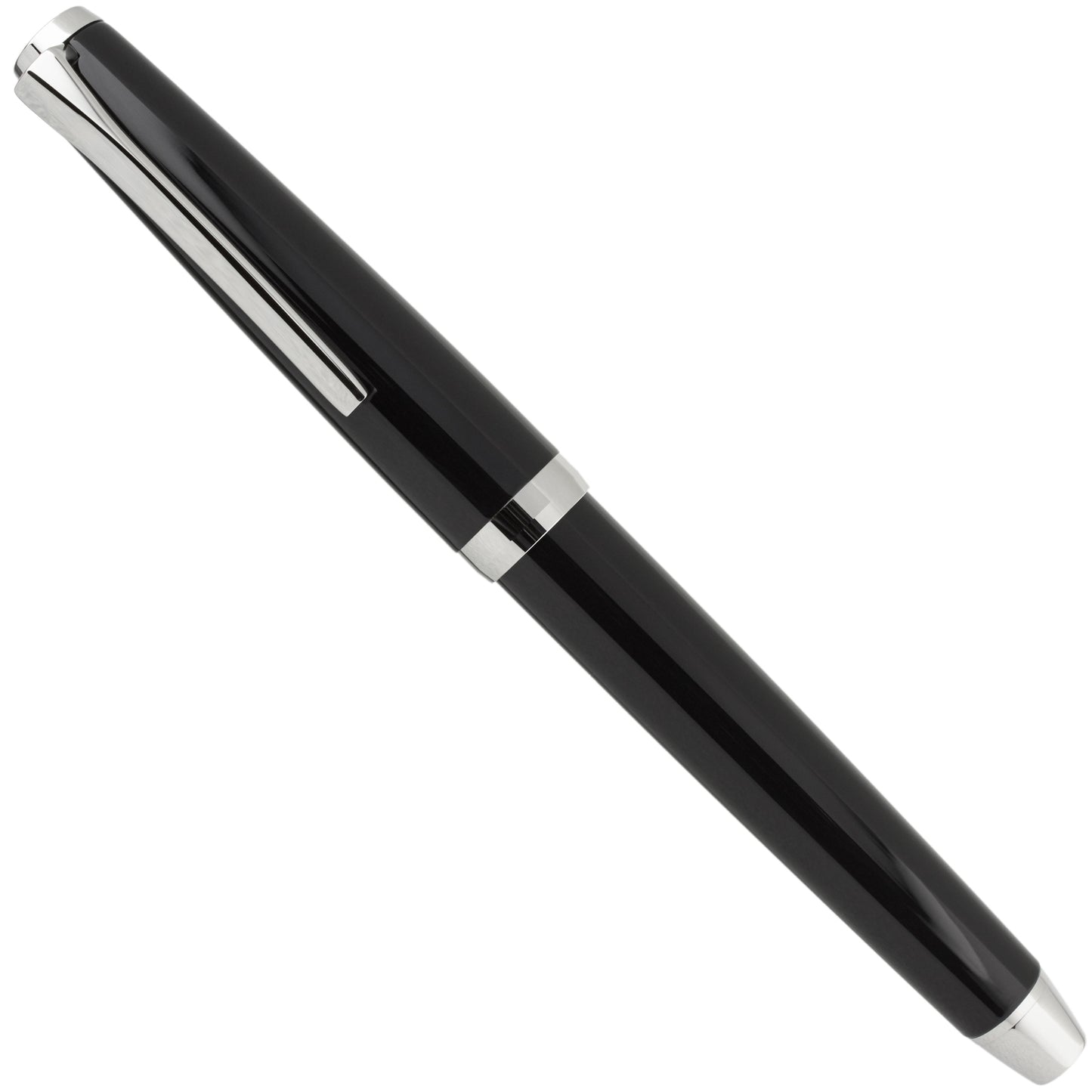 Gullor Hero 616 Classic Black & Silver Fountain Pen