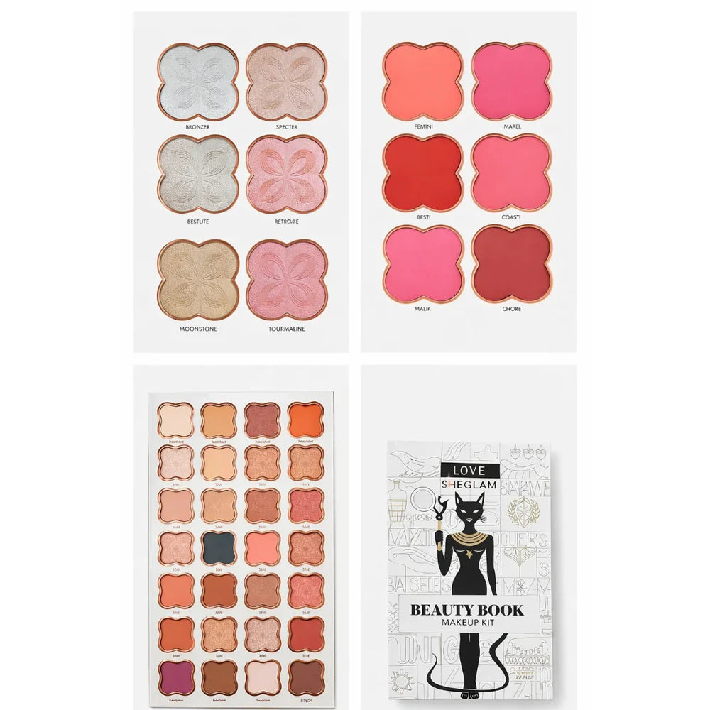 SHEGLAM 6 In 1 Beauty Book Makeup Kit